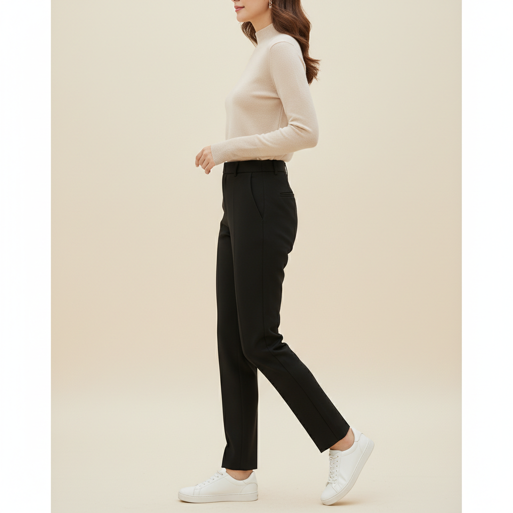 Women's Turtleneck Knitted Jumper
