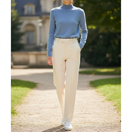 Women's Turtleneck Knitted Jumper
