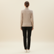 Women's Turtleneck Knitted Jumper