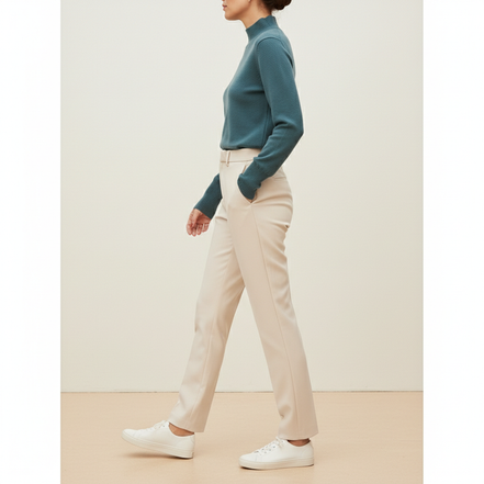 Women's Turtleneck Knitted Jumper