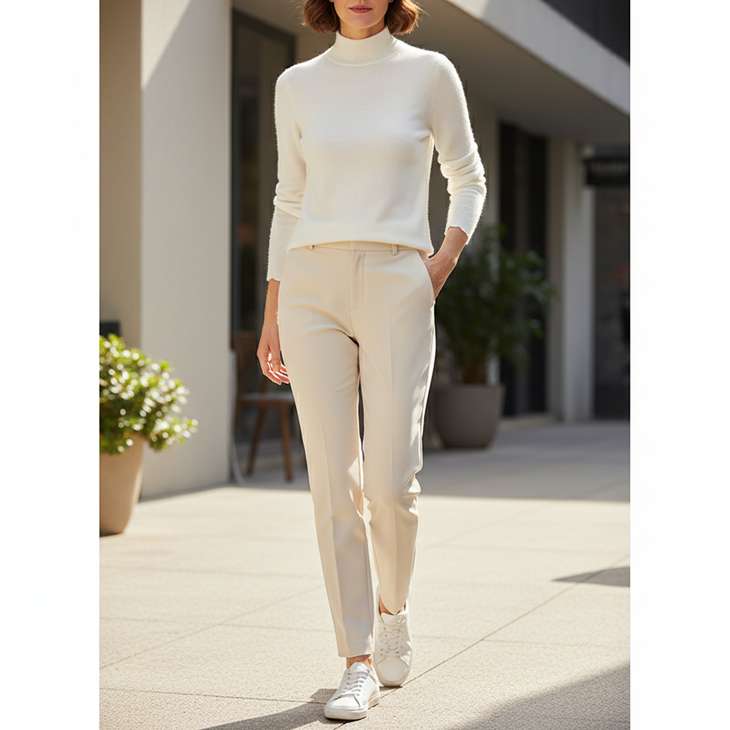Women's Turtleneck Knitted Jumper