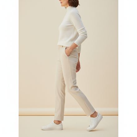 Women's Turtleneck Knitted Jumper