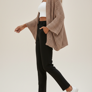 Women's Knit Batwing Cardigan