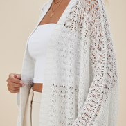 Women's Knit Batwing Cardigan