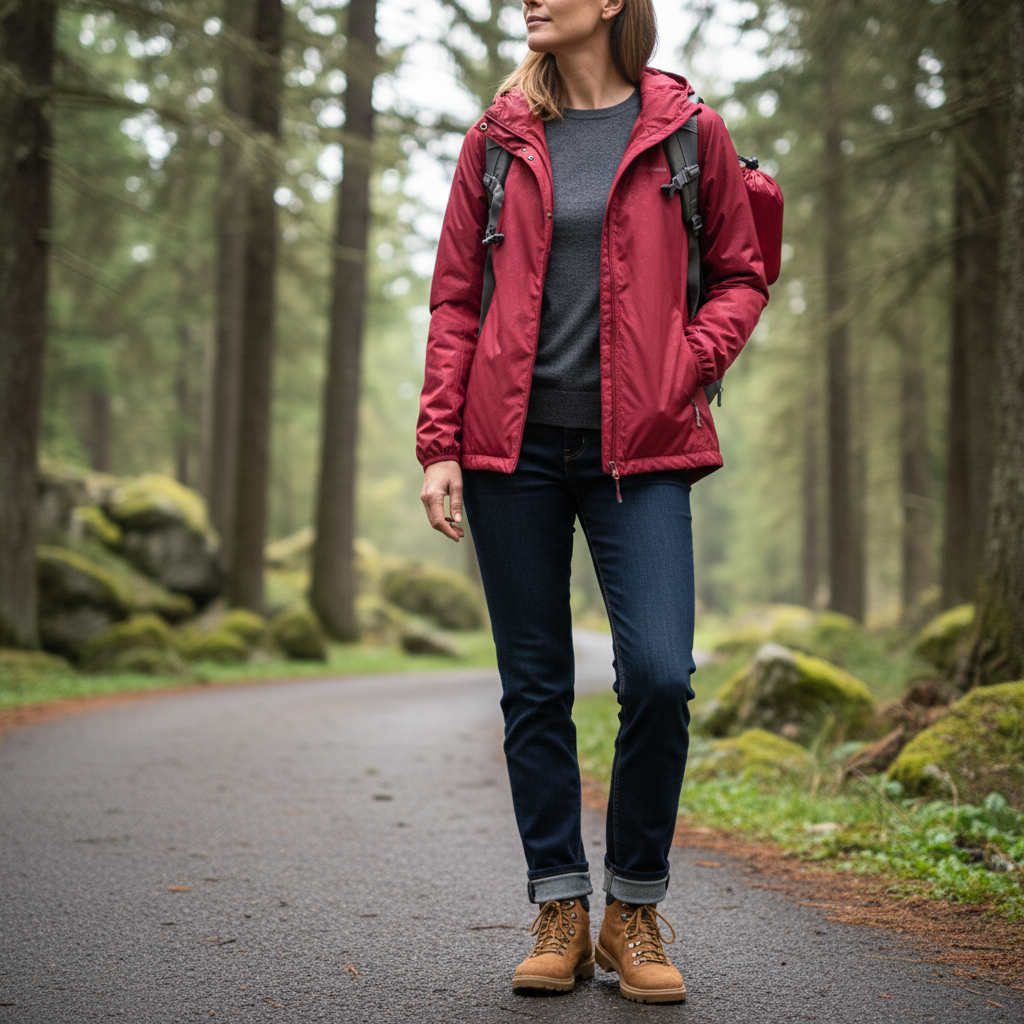 Women's Lightweight Waterproof Hiking Jacket