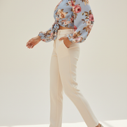 Women's Off Shoulder Chiffon Blouse