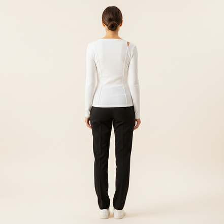 Women's Off-Shoulder Crop Top