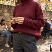 Women's Knit Turtleneck Sweater