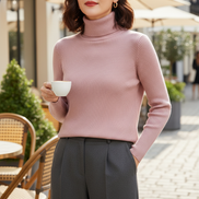 Women's Cashmere Turtleneck Jumper