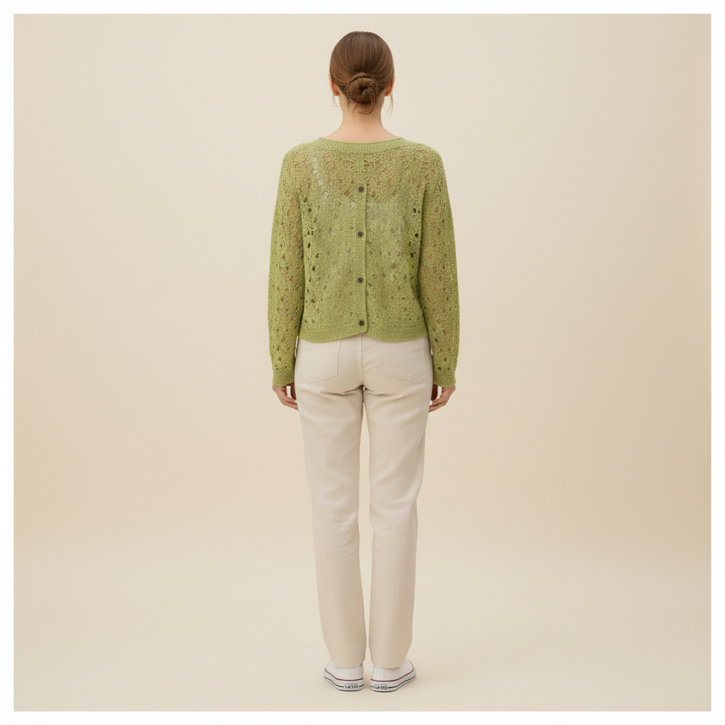 Women's Crochet Cardigan Jacket