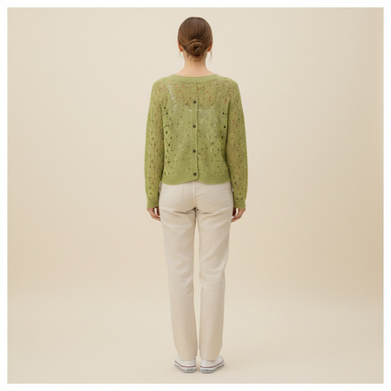 Women's Crochet Cardigan Jacket