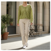 Women's Crochet Cardigan Jacket