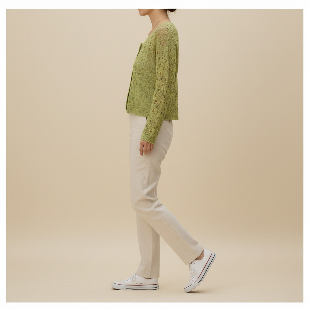 Women's Crochet Cardigan Jacket