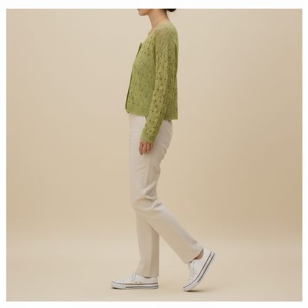 Women's Crochet Cardigan Jacket