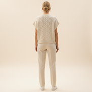 Women's Cable Knit Sweater Vest