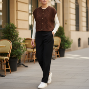 Women's Cable Knit Sweater Vest
