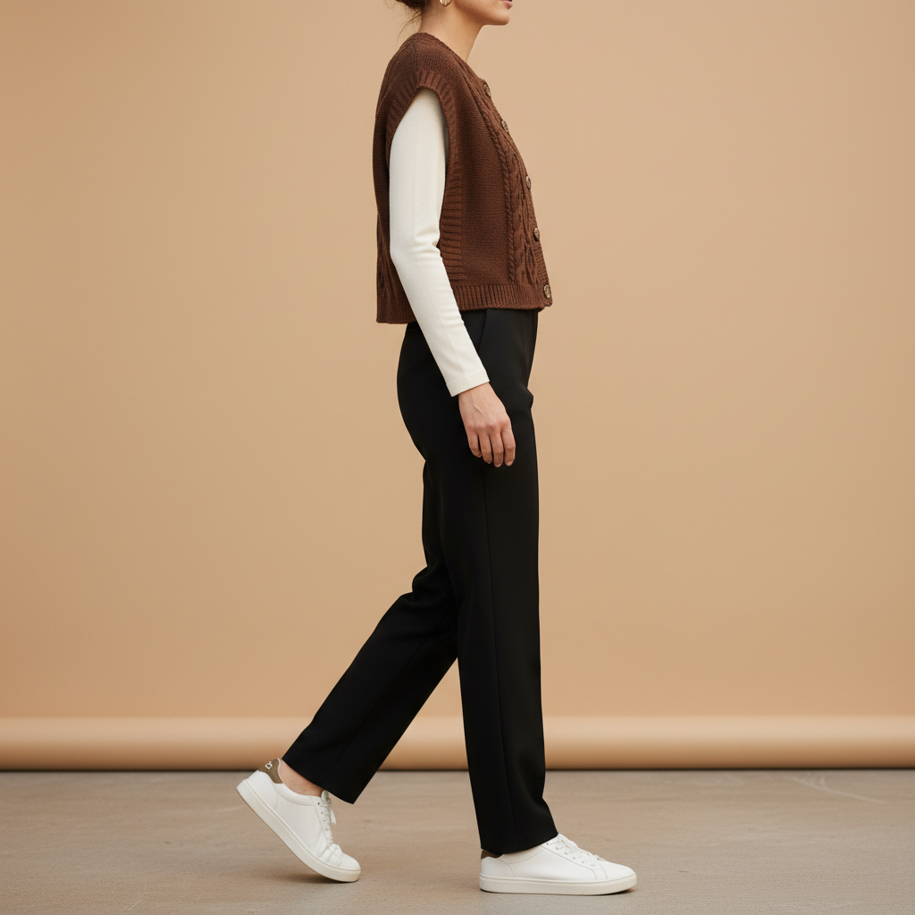 Women's Cable Knit Sweater Vest