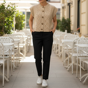 Women's Cable Knit Sweater Vest