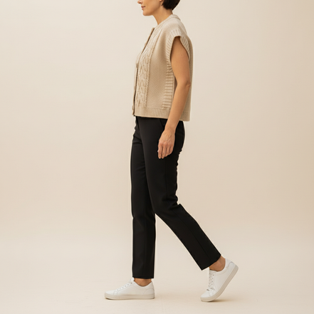 Women's Cable Knit Sweater Vest