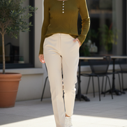 Women's Knit Square Collar Sweater