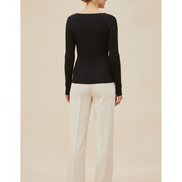 Women's Knit Square Collar Sweater