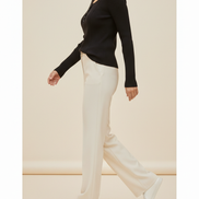 Women's Knit Square Collar Sweater