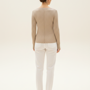 Women's Knit Square Collar Sweater