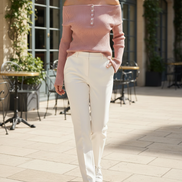 Women's Knit Square Collar Sweater