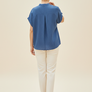 Women's Chiffon Batwing Sleeve Top