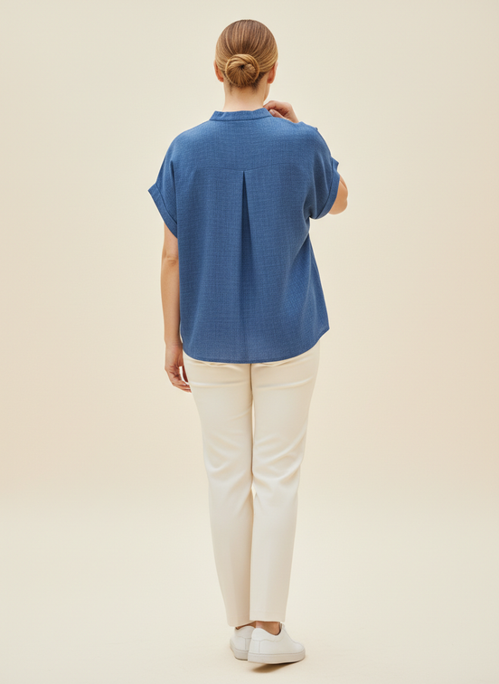 Women's Chiffon Batwing Sleeve Top