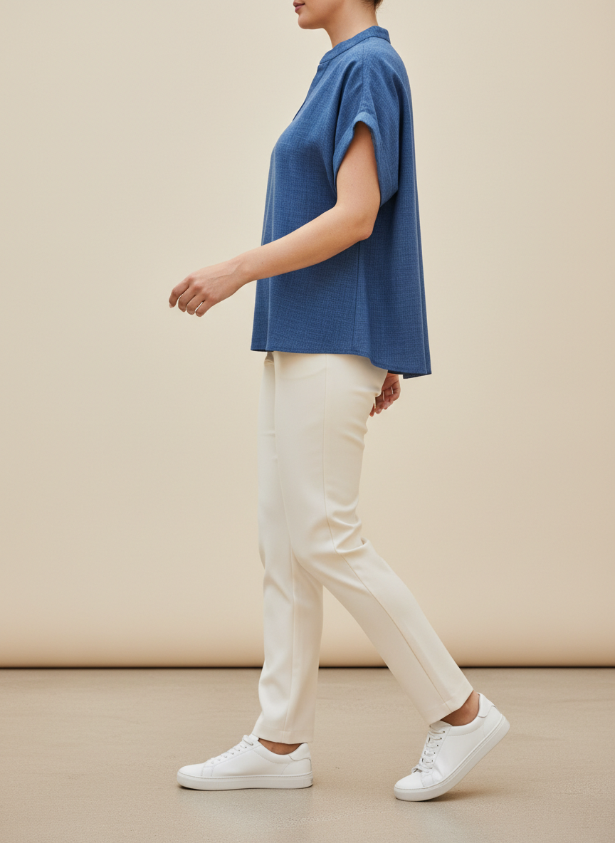 Women's Chiffon Batwing Sleeve Top