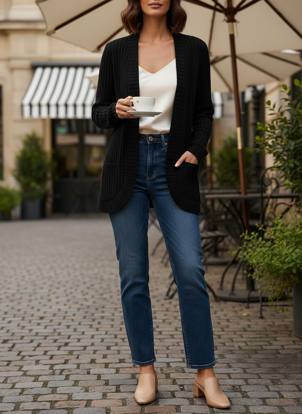 Women's Knit Cardigan Jacket