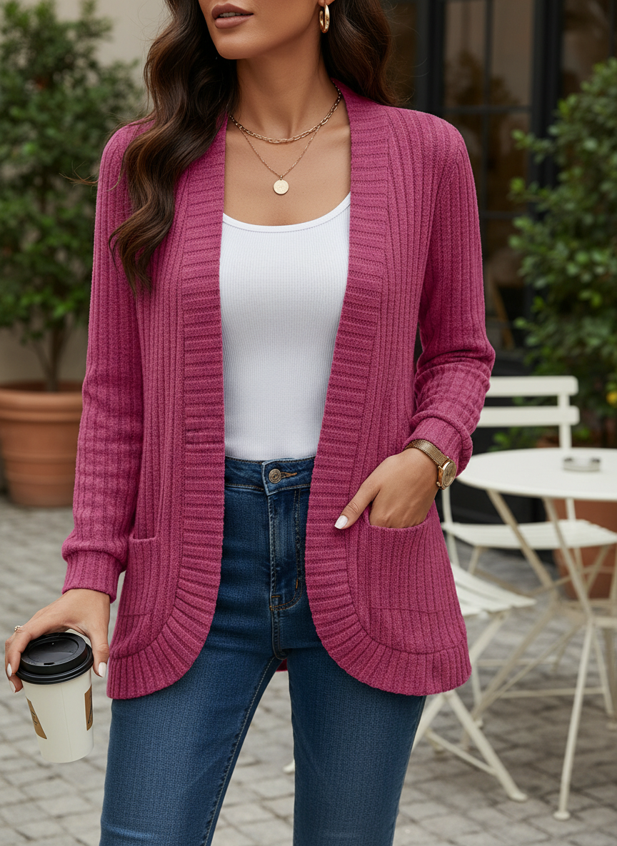 Women's Knit Cardigan Jacket