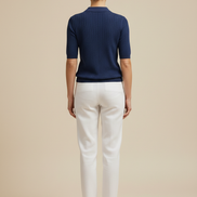 Women's Knitted Short Sleeve Top