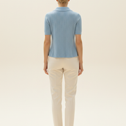Women's Knitted Short Sleeve Top