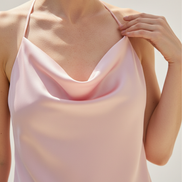 Women's Halter Satin Corset Top