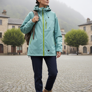 Women's Waterproof Windbreaker Jacket
