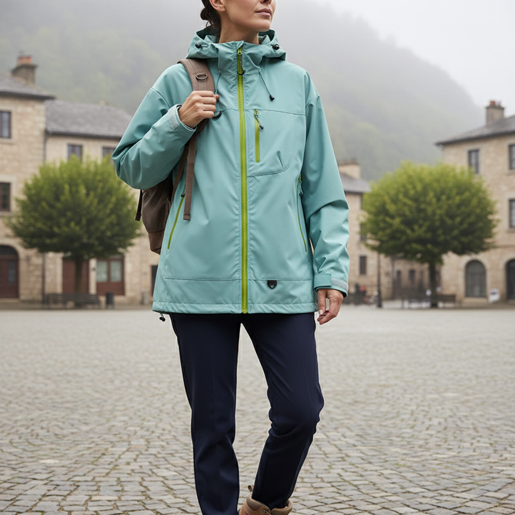Women's Waterproof Windbreaker Jacket