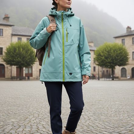 Women's Waterproof Windbreaker Jacket