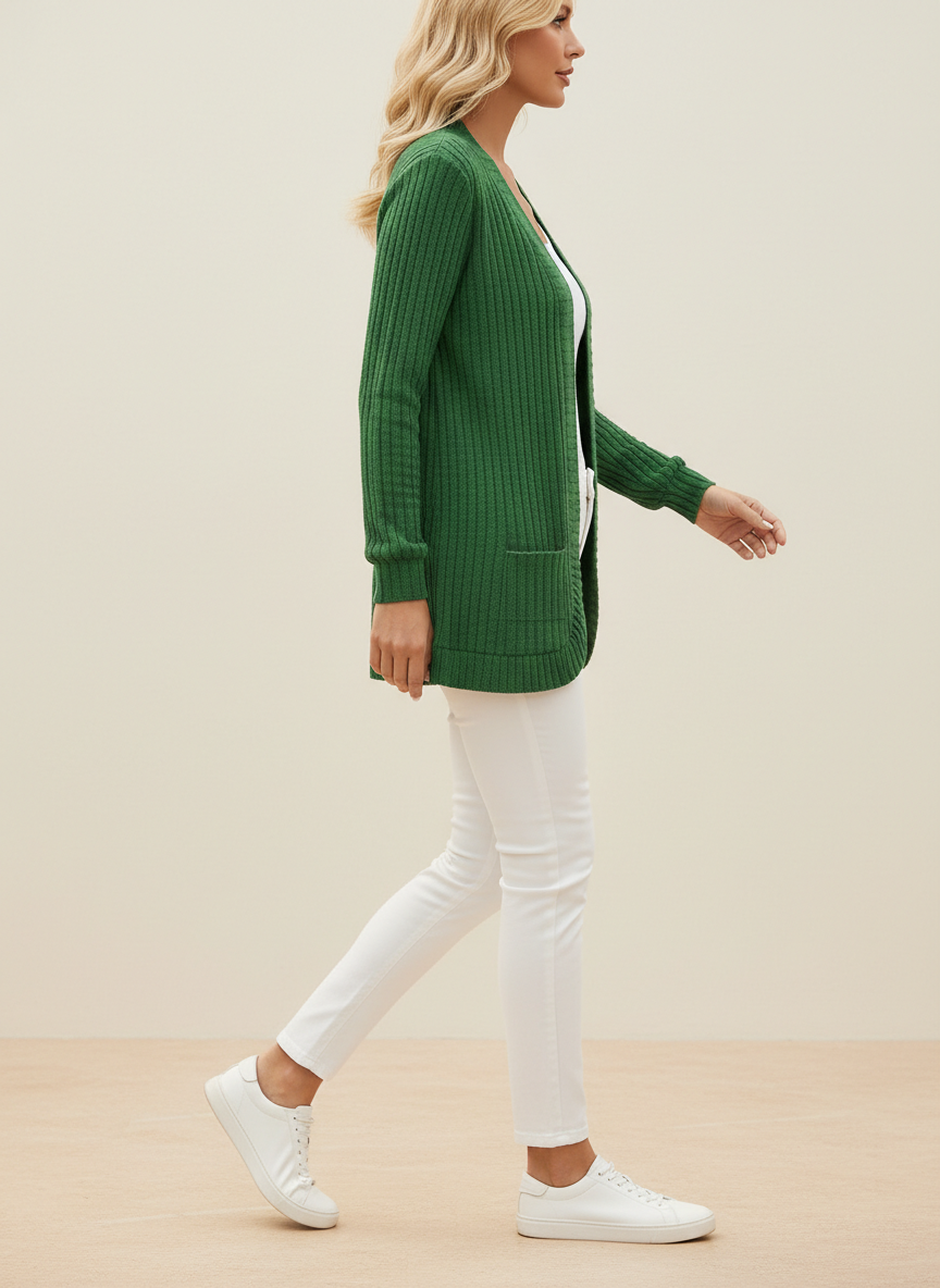Women's Brushed Cardigan Jacket
