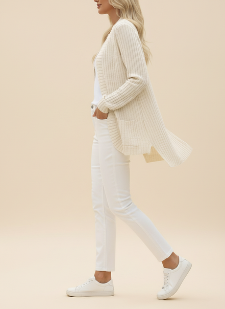 Women's Brushed Cardigan Jacket