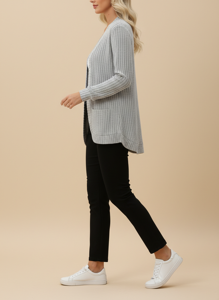 Women's Brushed Cardigan Jacket