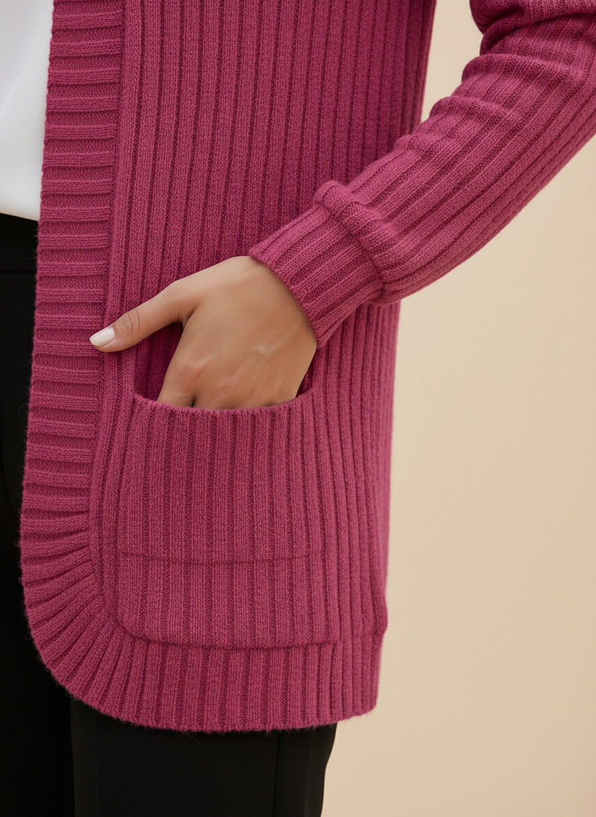 Women's Brushed Cardigan Jacket
