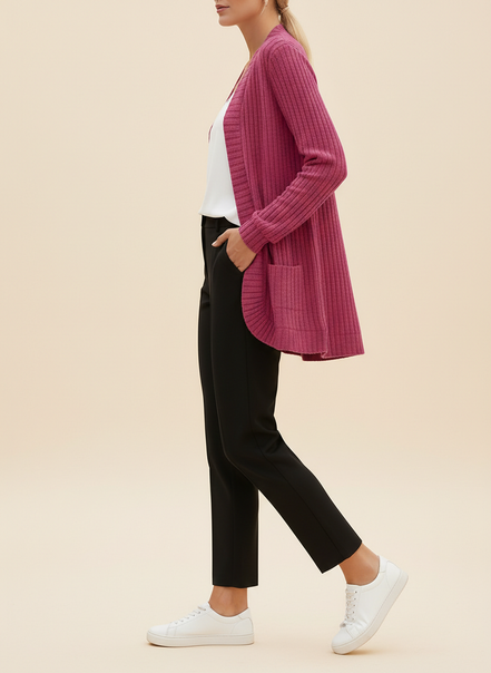 Women's Brushed Cardigan Jacket