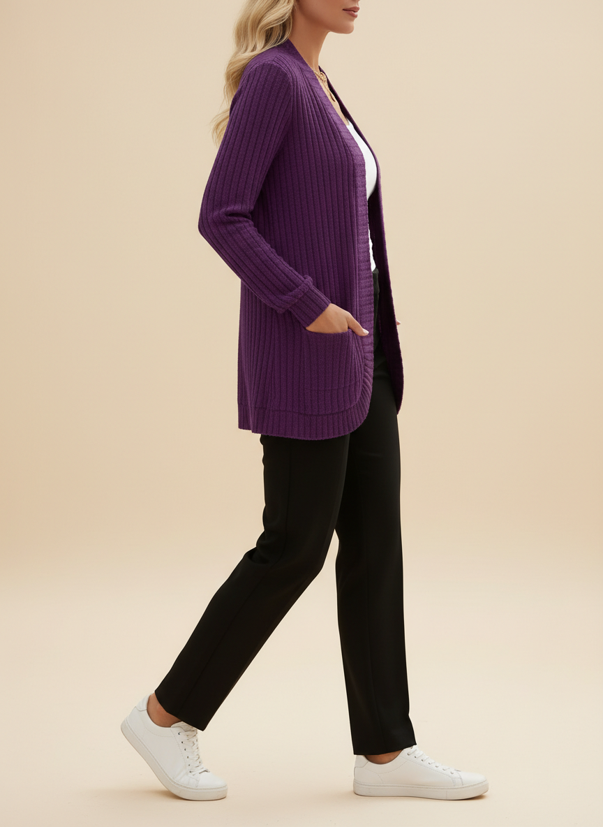 Women's Brushed Cardigan Jacket