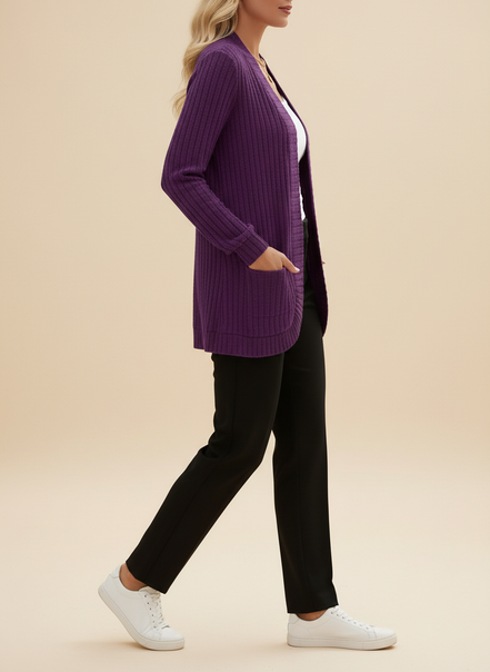 Women's Brushed Cardigan Jacket