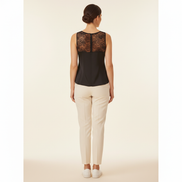 Women's Lace Splice Cami Top