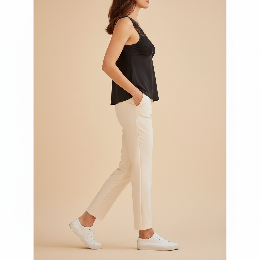 Women's Lace Splice Cami Top