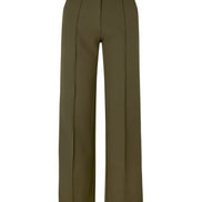Women's Solid Wide-Leg Trousers