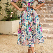 Women's Floral Midi Dress